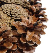 Cone wreath painted Ø25cm