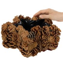 Product Natural Pinecone Star-Shaped Planter 30cm