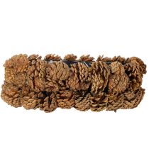 Product Pinecone Planter Oval 30cm in Natural Brown