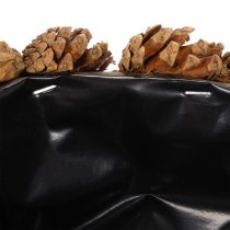 Product Pinecone Planter Oval 30cm in Natural Brown