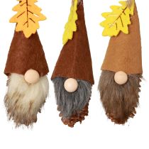 Product Cone gnome pendant gnome decoration autumn gnome H10cm 6 pcs