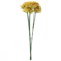 Product Ornamental Garlic Wild Allium Artificial Yellow 70cm 3pcs