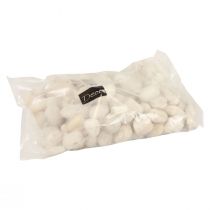 Product Decorative stones, river pebbles, white, 2cm - 5.5cm, 5kg