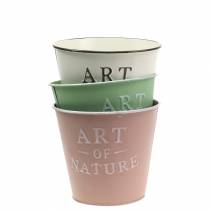 Product Flowerpot zinc Ø15cm H13,5cm Different colors