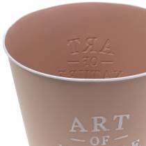 Product Flowerpot zinc Art of Nature old pink Ø17,5cm H15cm