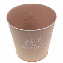 Product Flowerpot zinc Art of Nature old pink Ø17,5cm H15cm