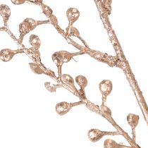 Product Artificial Branch with Small Berries 85cm Champagne