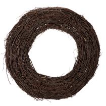 Product Classic decorative willow wreath for creative arrangements, 59cm