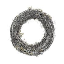 Branch wreath Ø30cm white
