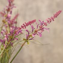 Product Decorative greenery with delicate blossoms for stylish room design 67cm