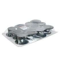 Product Decorative cylinder black, New Year's Eve, hat as planter H5.5cm 12 pcs