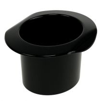 Product Cylinder black 8cm 8pcs
