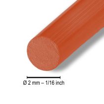 Product Aluminum wire Ø2mm 500g 60m orange