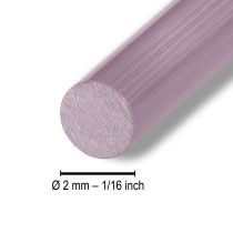 Product Aluminum wire Ø2mm pink decorative wire round 500g 60m