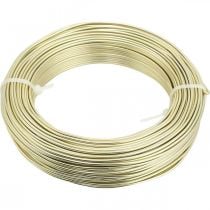 Product Aluminum wire Ø2mm champagne decorative wire round 480g