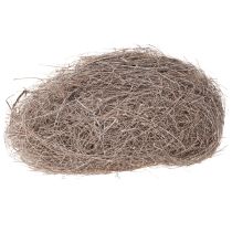Product Craft material palm fibers white washed palmyra palm 1kg