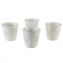 Product Planter ceramic plant pot white Ø7cm H8cm 4pcs