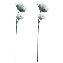 Product Flowers Foam Large Artificial Flowers Foam Grey 85cm 2pcs