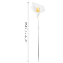 Product Calla lilies on wires, small, white, 50 pieces