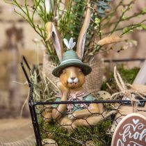 Deco rabbit rabbit bust decoration figure rabbit head 18cm