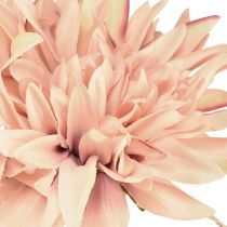 Product Dahlias Artificial Flowers Pink Blossom Ø15cm L28cm 3 pcs