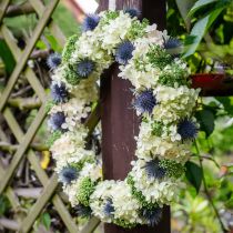 Product Decorative Hydrangea Artificial White Snowball Hydrangea 65cm