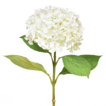 Product Decorative Hydrangea Artificial White Snowball Hydrangea 65cm