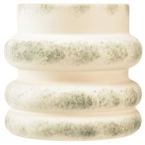 Product Decorative planter for dried arrangements cream grey-green 16×16cm