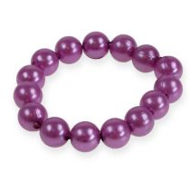Product Decorative beads Ø10mm purple 115 pcs