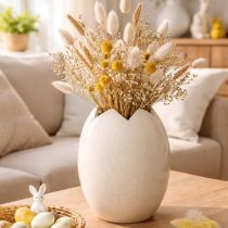 Product Decorative vase egg shape, modern spring decoration for living room, 26cm