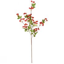 Product Decorative branch red berries artificial branch Christmas 88cm