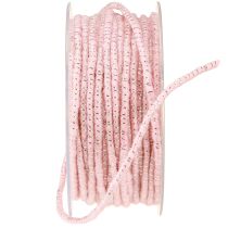 Product Wick thread Glamour Pink/Silver with wire 33m