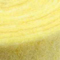 Product Felt Ribbon Light Yellow 15cm 5m