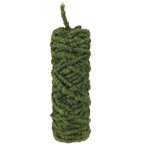 Product Felt cord fluffy Mirabell dark green 25m