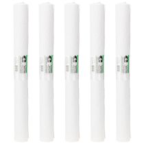 Product Florist crepe paper, white, 50 x 250 cm, 5 pieces