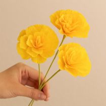 Product Florist crepe paper sun yellow 50x250cm
