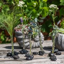 Product River pebbles black matt 2cm - 5cm 1kg