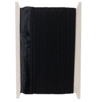 Product Black fringed ribbon 4cm, cordon trim, decorative fringed lurex 25m