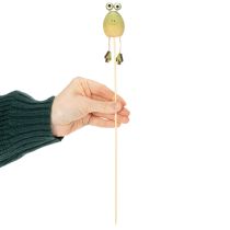 Product Frog garden stakes for decorating plant pots in spring or summer, 34cm, 6 pieces