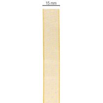 Product Polka dot gift ribbon, perfect finishing touch for gift packages and gift boxes, 1.5cm wide, 20m long