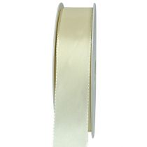 Product Gift and decoration ribbon cream 25mm 50m