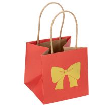 Product Paper Gift Bags with Golden Bow Design 12cm – 8 Pieces