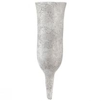 Product Grave vase polyresin angel motif vase for sticking H29cm