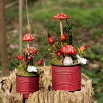 Product Rosehip Decoration Red Rosehip Branches Artificial 48cm 3pcs