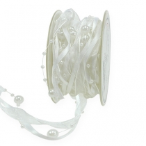 Wedding ribbon white 20mm 5m