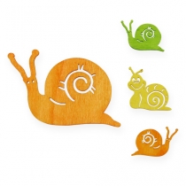Decoration to control wooden screw sort 3,5cm 39pcs