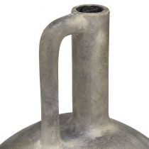 Product Ceramic vase jug antique look ceramic grey rust H27cm