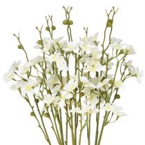 Product Cherry Blossom Branches Artificial Cherry Blossoms White 75cm 3 pcs