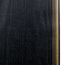 Product Wreath ribbon Moiré 175mm, black