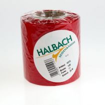 Product Festive wreath ribbon, red, silk look, 100mm wide, 25m long, decorative ribbon, bow ribbon, gift ribbon, Christmas decoration